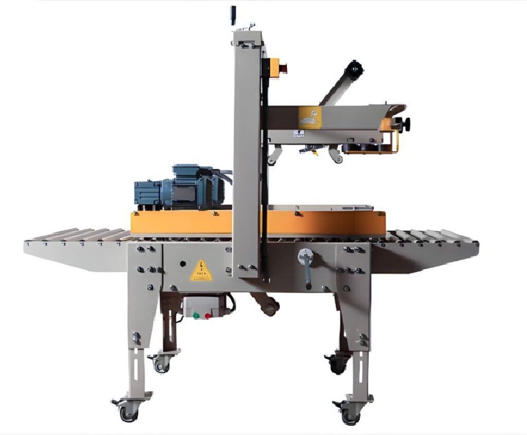 Seladora de caixas automática para indústria de embalagens